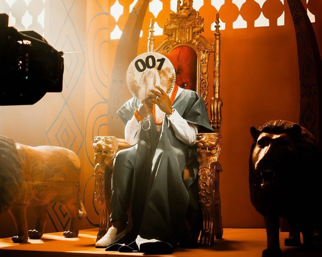 Davido music video shoot