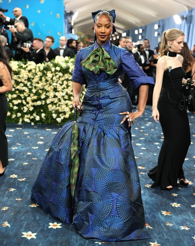 Tems at the Met Gala 2025
