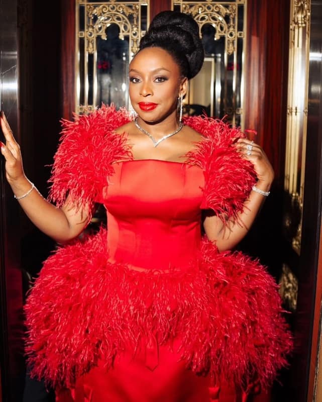 Chimamanda at the Met Gala 2025