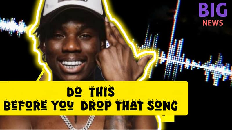 Do this before you drop that song
