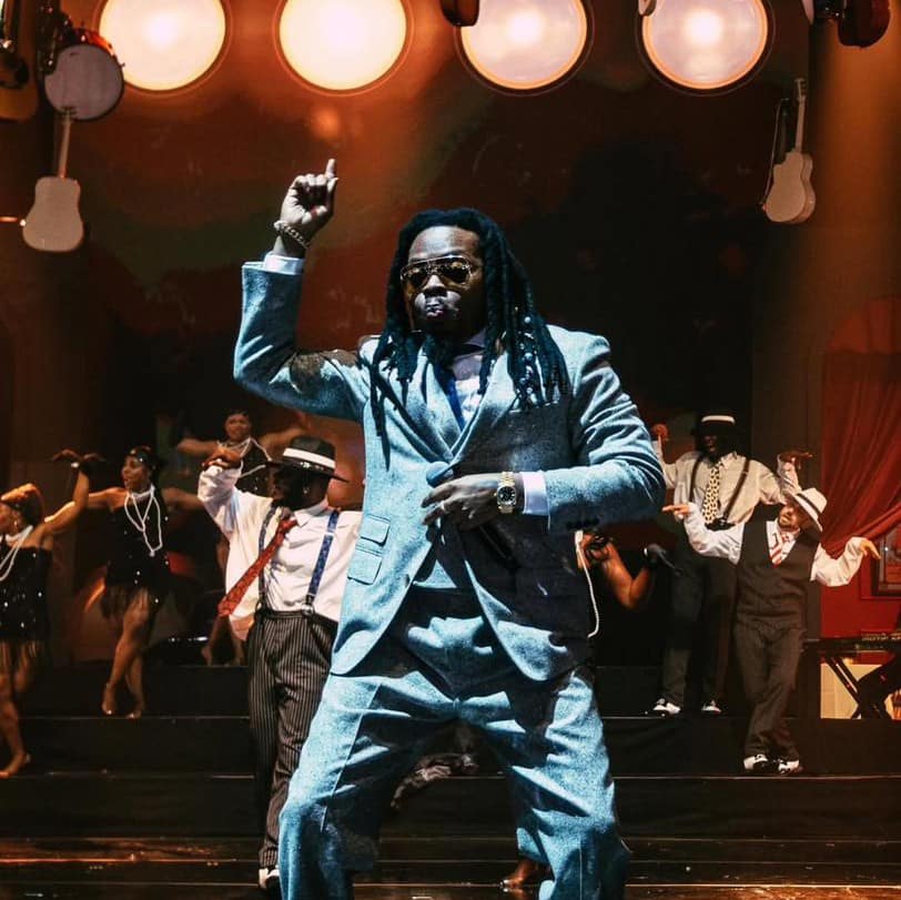 YBNL boss Olamide during his tour in London